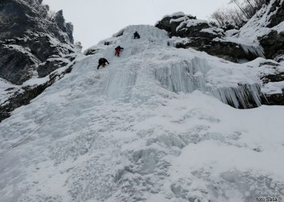 Ledno plezanje SLAP SUŠICA (foto Saša)